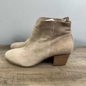 Steve Madden Suede Ankle Boots Bootie sz 9 Display NEW #H228